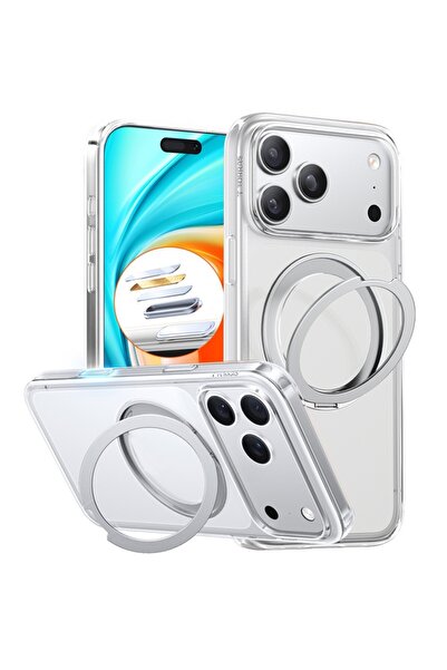 TORRAS Case for IPhone 17 Pro Max, Ostand Pro MagSafe, Transparent