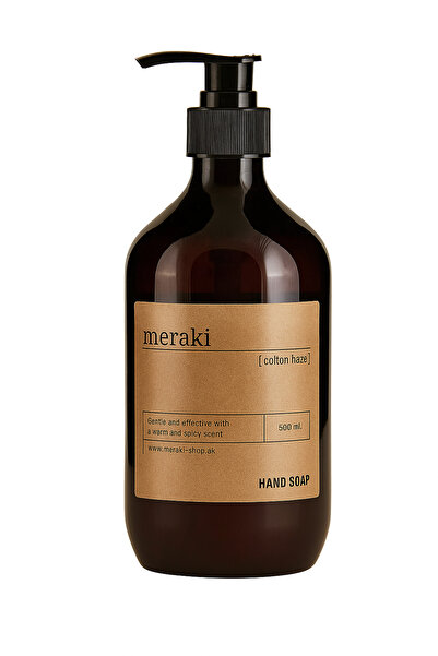 LYN HOME & DECOR Meraki Branded Hand Soap 500 ml Soap Bottle with Pump (It Is Plastic)