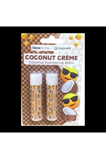 Face Facts Joypixels Coconut Scented Lip Balm