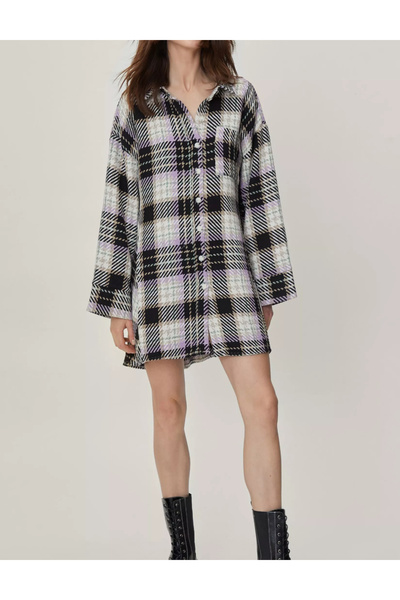 NASTY GAL NASTY GAL shirt dress, mix colors
