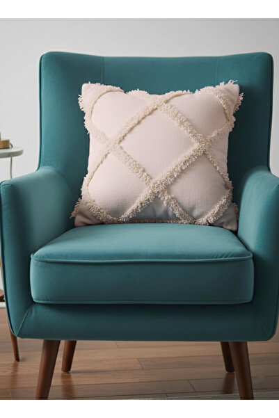 Markaev Diamond Modern Woven Throw Pillow Cover