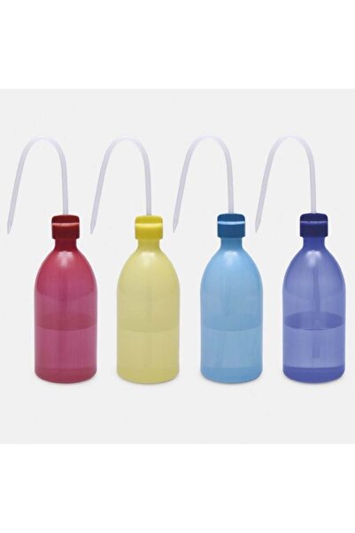 Genel Markalar Piset - Dar Boyunlu - Renkli Şişe Ve Kapaklı-Yeşil