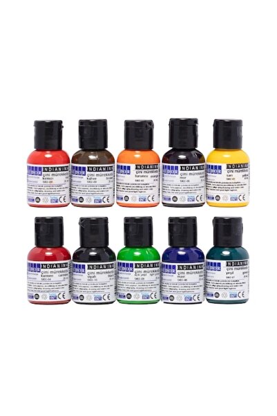Südor Sudor India Ink Set 10x25ml - Vibrant Colors, Professional Quality