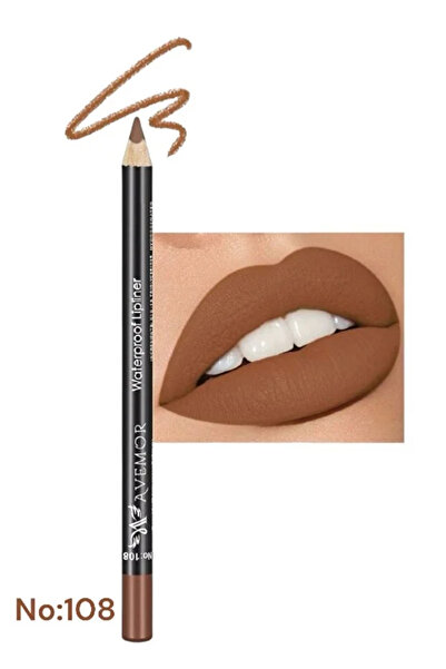 Avemor Waterproof Lipliner Pencil - Suya Dayanıklı Dudak Kalemi