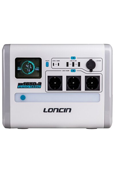 Loncin Ep1650-3 Taşınabilir Güç İstasyonu 1024wh