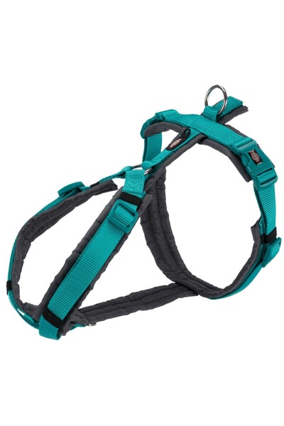 Trixie Ham de trekking premium, M-L 62-74 cm / 25 mm, Ocean/Grafit