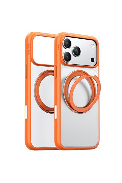 SKYDDAR INNOVATION Θήκη συμβατή με iPhone 17 Pro Max, Ostand Pro MagSafe, Πορτοκαλί