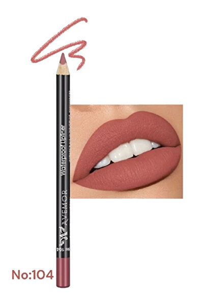 Balm & More Avemor Waterproof Lipliner Pencil - Suya Dayanıklı Dudak Kalemi