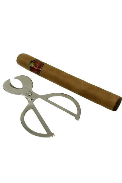 Gemma Professional cigar cutter - stainless steel (14 cm)