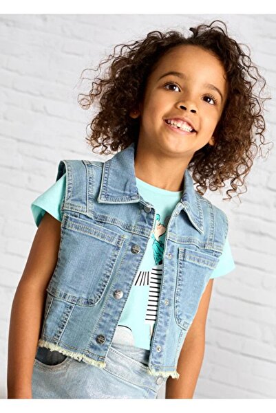 MAYORAL vestă din denim pentru fetiță 3364