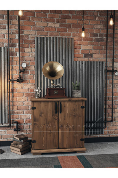 raweyn STORM TAMAMEN AHŞAP KONSOL 80cm