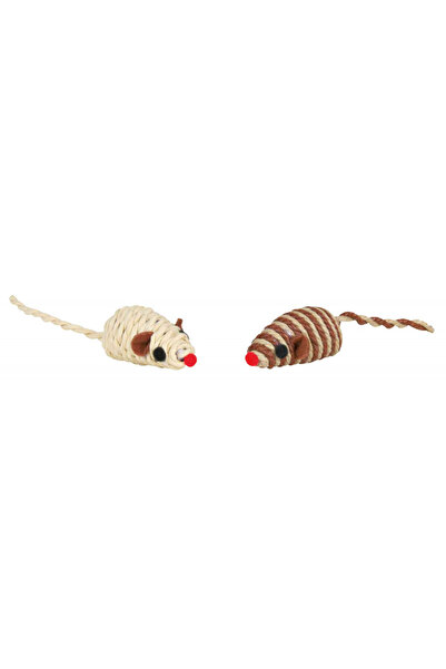 Trixie Cat Toy, Sisal Mouse, 5 cm