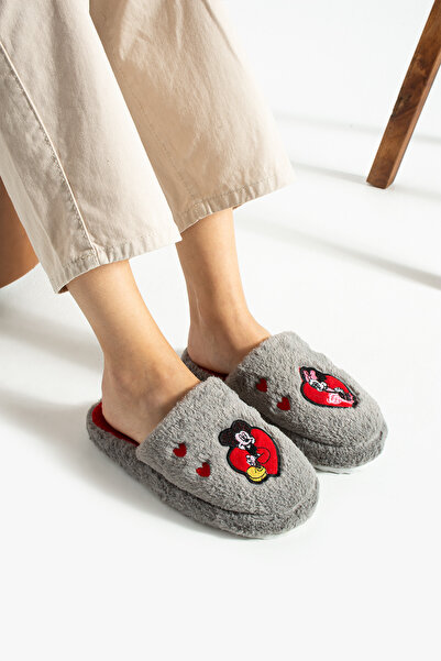 STOCON Women's House Slippers Plush Slippers Dowry and Bundle Slippers No Sound Thick Sole Stc1187