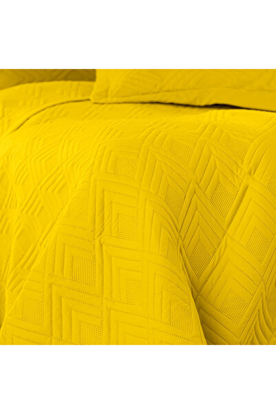 Amelia Home Quilted bedspread, Ophelia, 70 g/sqm, 200x220 cm, Yellow