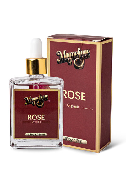 Magnetique Rose Essential Oil, Rose 50ml, 100% Steam Distilled, Relaxation, Anti-Stress
