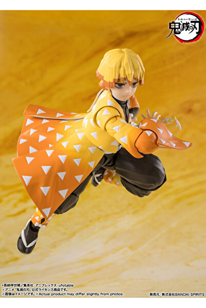 Bandai Tamashii S.H.Figuarts Zenitsu Agatsuma "Demon Slayer: Kimetsu no Yaiba" Action Figure