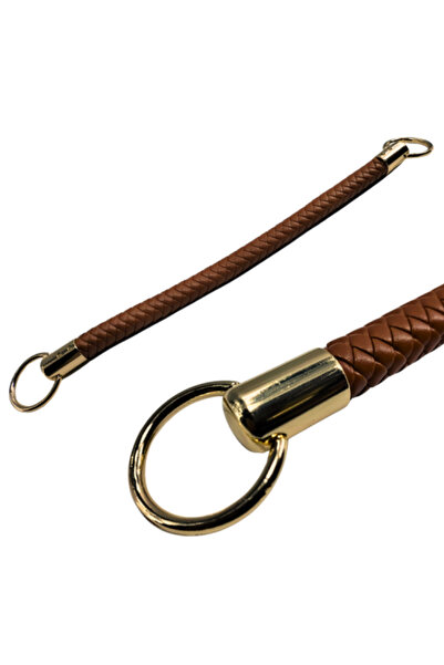 Gerenic حزام يد جلد للشنطه 25 سم