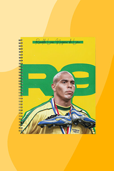 SEKİZELLİİKİ RONALDO -BASKILI TASARIM DEFTER