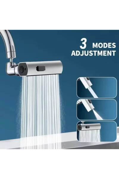 China Multifunctional faucet head with 4 spray modes