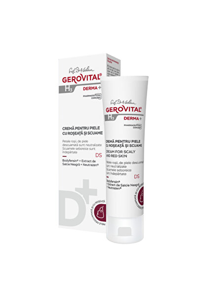 GEROVITAL H3 Derma+ Cream for Red and Scaly Skin, Facial Treatment, 50 ml