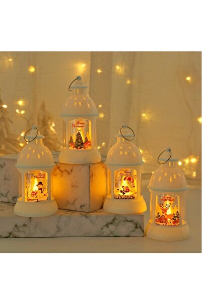 Flippy Flippy Christmas Decoration, Snowman, Desk Candlestick, Plastic, Hanging Ring, 6.8x13.5x2 cm