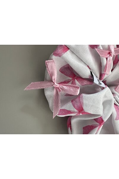 OIA Atelier 3D Ribbon Bow Scrunchie Elastic Hair Tie
