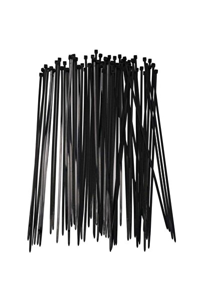 Lawazim ربطات كابلات، 100 قطعة، 200 مم × 4 مم - ربطات كابلات ذاتية القفل بالل...