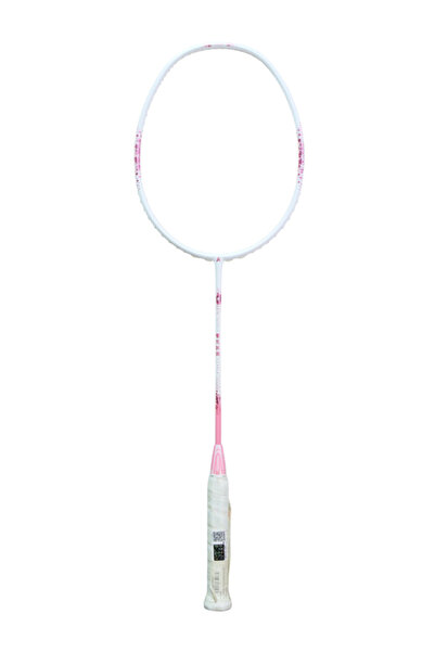 Kawasaki مضرب تنس الريشة خفيف الوزن ومتوازن من بلوسوم، لون وردي