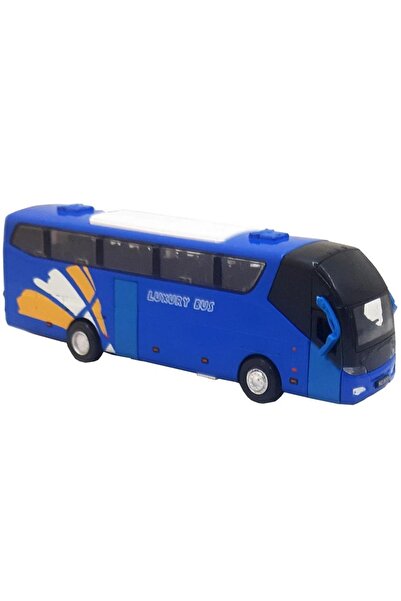Valetto Sound and Light Pull-And-Go Feature 19X4.5 cm Toy Metal Bus