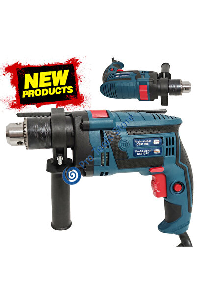 German Meister Hammer Drill, New Model, 1200 W, 3150 RPM, 13 mm chuck
