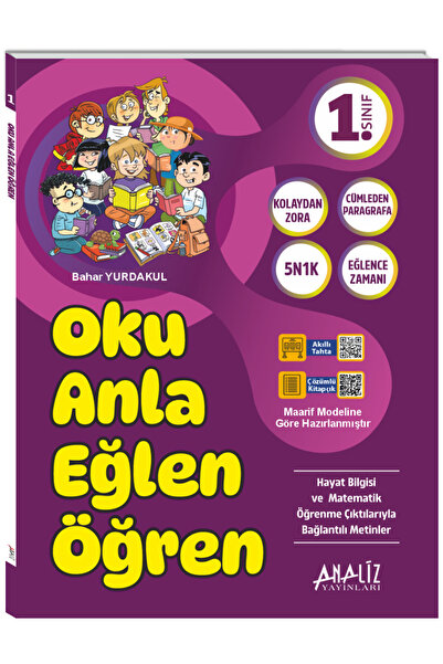 Analiz Yayınları 1.SINIF OKU ANLA EĞLEN ÖĞREN