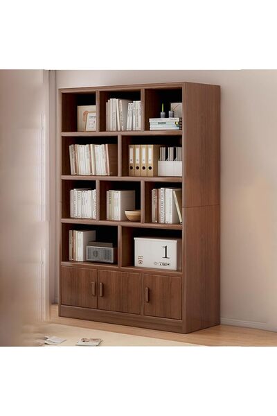 KEKE Multi-Layer Storage Bookshelf Rack Stylish Living Room Home Storage & Display Cabinet