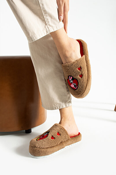 STOCON Women's House Slippers Plush Slippers Dowry and Bundle Slippers No Sound Thick Sole Stc1187