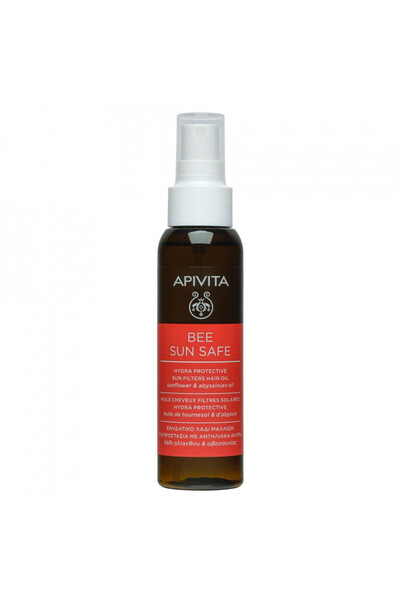 Apivita Bee Sun Safe Travel Protective Hair Oil, 100 ml