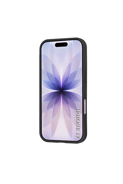 SKYDDAR INNOVATION Case compatible with iPhone 17, MagSafe Pro silicone, sticker set, Black