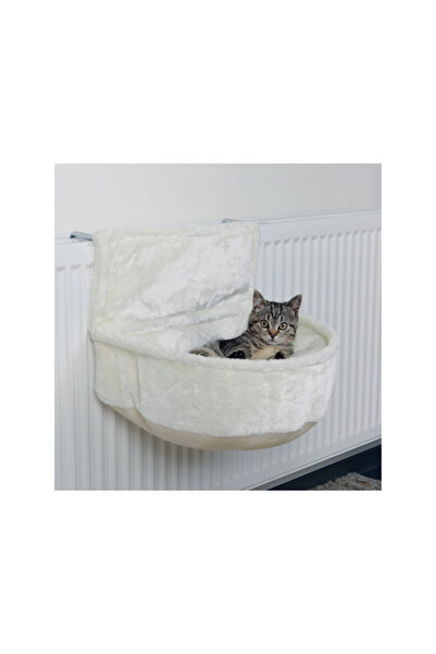 Trixie Radiator Cat Bed, 45 x 13 x 33 cm, up to 5 kg, White