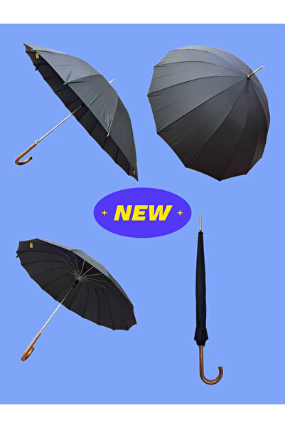 Rainwalker 16 Çelik Telli Ahşap Saplı Baston Model Ultra Sağlam Fiber Gövde R...