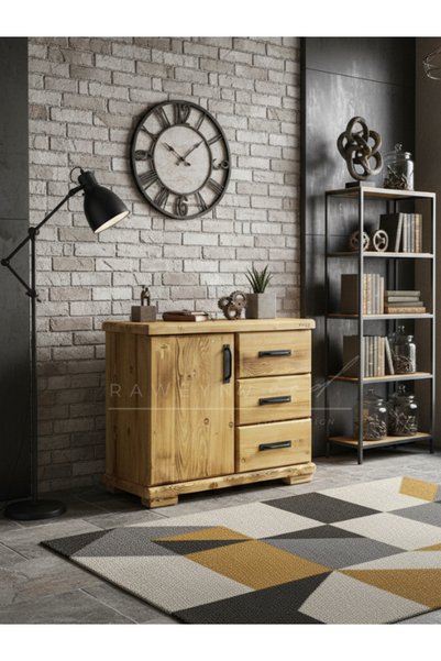 raweyn ADENS MİNİ AHŞAP KONSOL 80cm