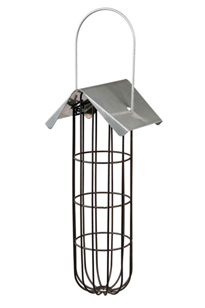 Trixie Outdoor Feeder for Fat Balls, Metal, 11x25x10 cm, Black