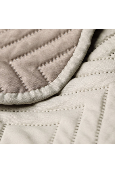 Amelia Home Microfiber quilted bedspread, Softa, 70 g/m2, 170x270 cm, Cappuccino