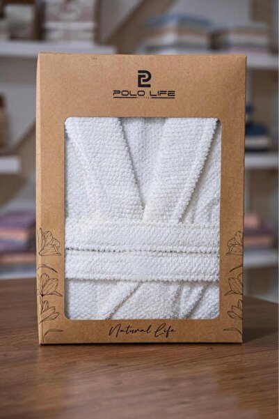 ÇIRPAN EV Single Bathrobe White 3XL