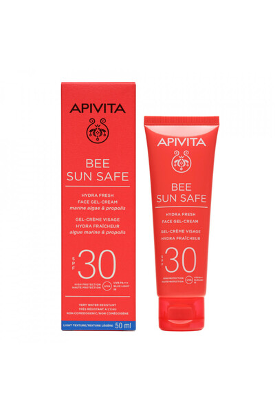 Apivita Bee Sun Safe sunscreen gel cream SPF30, 50 ml