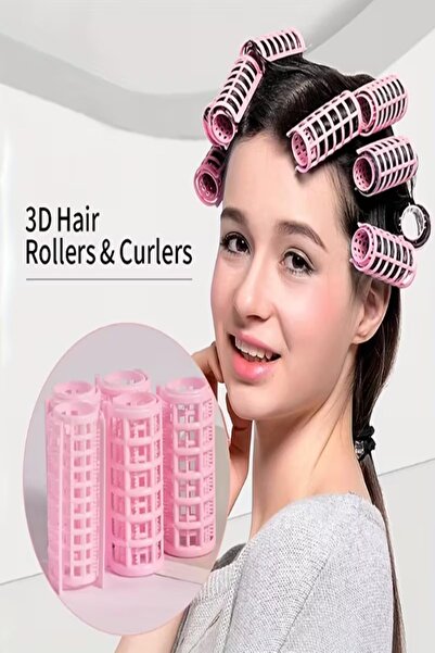 MasterCar Bigudis de păr Solingen Ocean Cage Night Bigudis profesional pentru coafarea părului fără căldură Bigudis natural pentru ondulare 10 buc.