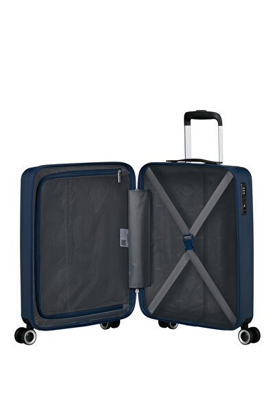 American Tourister AEROJOY HARD LUGGAGE 55 CM DARK BLUE