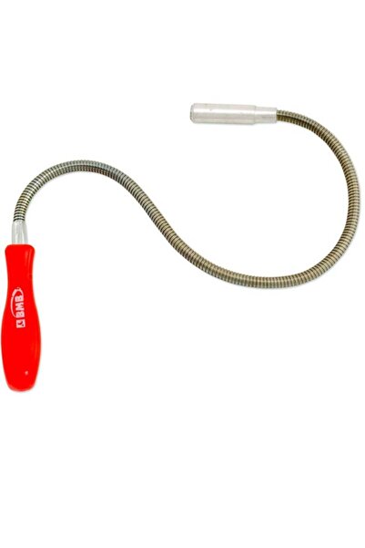 Lawazim Magnetic Claw Pick Up Tool - Flexible Telescoping Magnet Grabber Orange