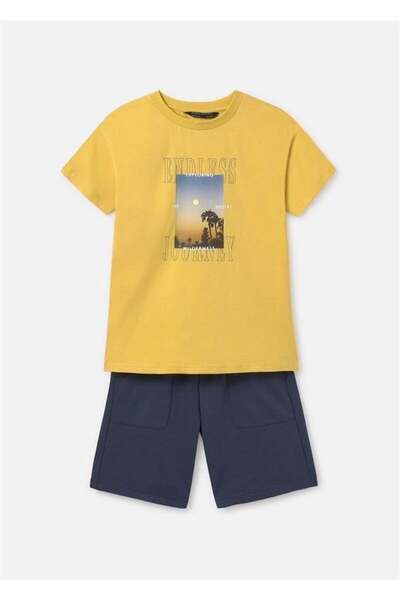 MAYORAL Boy's Summer T-Shirt Shorts 2-Piece Set 6679