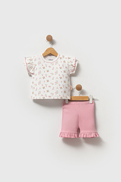 Tiffany Nova Miny Cute Cates Theme Şort Takım