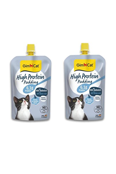 Gimcat High Protein (Yüksek Proteinli) Puding 100 GrX2Ad