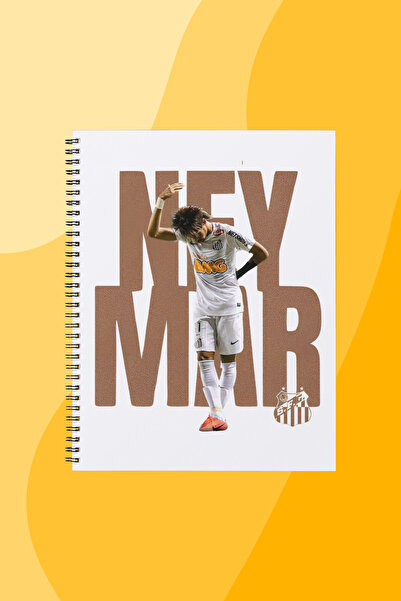 SEKİZELLİİKİ NEYMAR -BASKILI TASARIM DEFTER