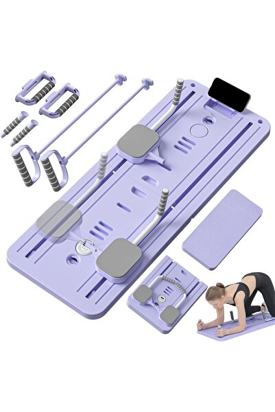 Generic Pilates Board, 5-in-1 Foldable & Portable Reformer Pilates Machine